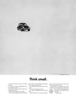 Poster "Think Small" de Bill Bernbach
