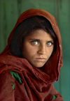 La niña afgana - Fotografía de Steve McCurry